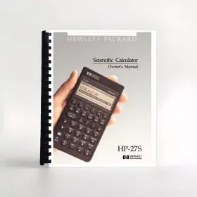 HP-55E HP Manual Hewlett Packard Calculator