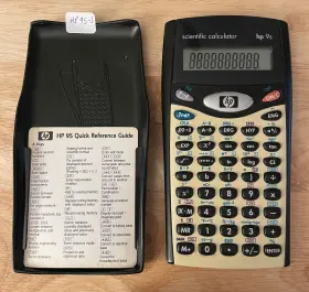 HP-9S HP Hewlett Packard Scientific Calculator Bat