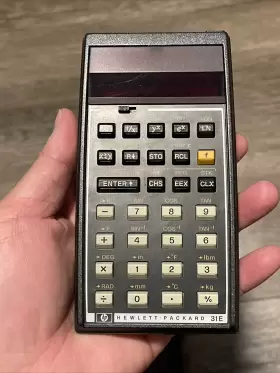 HP31E HP Hewlett Packard Calculator Storage Unit #2