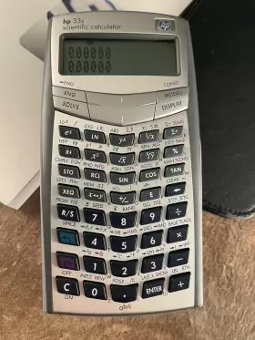 HP33S HP Hewlett Packard Scientific Rpn Calculator Manual #2