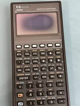 HP48SX HP Calculator Scientific Expandable Powers #3