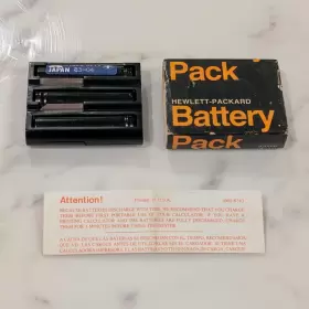 HP82001B HP Battery Pack Calculator