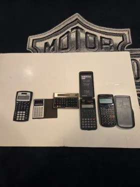 FX300ES HP SHARP TEXAS INSTRUMENTS CASINO Calculators