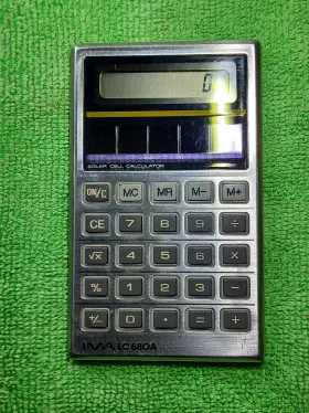 LC-680A IMA Solar Calculator Hong Kong
