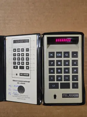 PC2008 INTERTON Calculator Manual