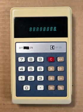 EP20 KARSTADT Ep Pocket Calculator Clean