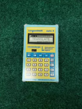 90950 LANGENSCHEIDT Translator Alpha Englisch Sharp