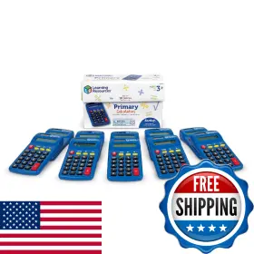 B000CD2MCE LEARNING RESOURCES Calculator Solar Battery