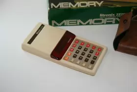 2200R LITRONIX Memory Lcd Calculator Box #2