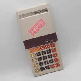 2270 LITRONIX Statistical Calculator Box Manual #2