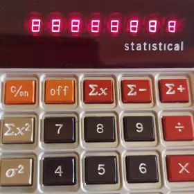 2270 LITRONIX Statistical Calculator Box Manual #3