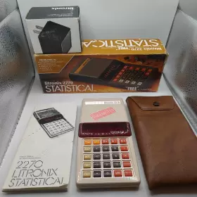 2270 LITRONIX Statistical Calculator Box Manual