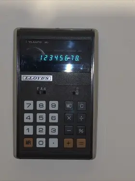 8822 Accumatic Calculator Manuals Cy Lloyd #3