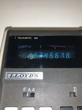 8822 Accumatic Calculator Manuals Cy Lloyd