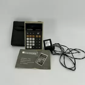 E321 LLOYDS Calculator Accumatic Manual Adapt Pak Cord