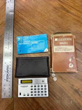 E620-1 LLOYDS Cardette Calculator Ultra