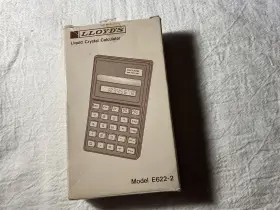 E622-2 LLOYDS Calculator Box Manual