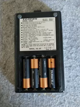 E650 LLOYDS Accumatic Calculator Mod Batteries #3