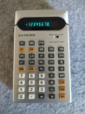 E650 LLOYDS Accumatic Calculator Mod Batteries