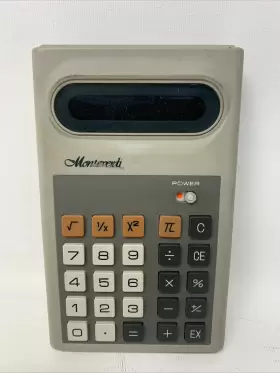 E409 LLOYDS MONTEVERDI Handheld Calculator Microelectronic