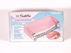 730233867889 MARKSMAN Boxed Cadillac Car Calculator Gm