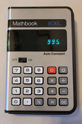806L MATHBOOK Auto Calculator Converter