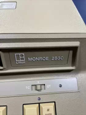 2830 MONROE Functional Litton Electric Printing Calculator #3 2830 MONROE Functional Litton Electric Printing Calculator #3