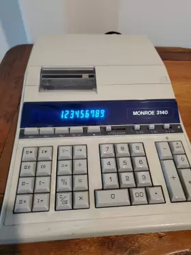3150 MONROE Printing Calculator #2 3150 MONROE Printing Calculator #2