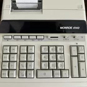 4140 MONROE Desktop Printing Calculator Adding #2 4140 MONROE Desktop Printing Calculator Adding #2
