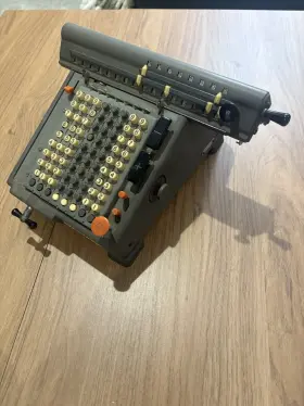 Monroe La5-160 Vintage Electromechanical High-speed Calculator Model No Plug Unt Monroe La5-160 Vintage Electromechanical High-speed Calculator Model No Plug Unt