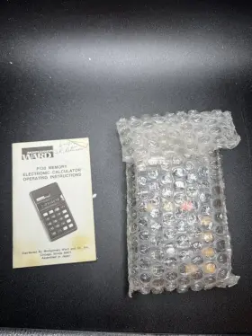 P130 MONTGOMERY WARD Calculator Box #3