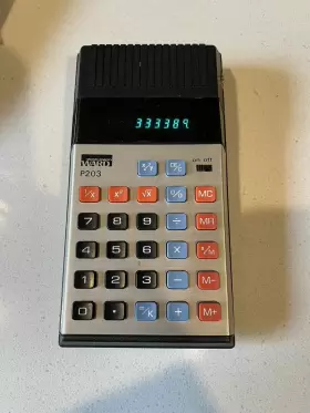 P203 MONTGOMERY WARD Pocket Calculator #2