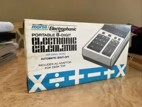 CAL-801 MORSE ELECTROPHONIC Calculator Box