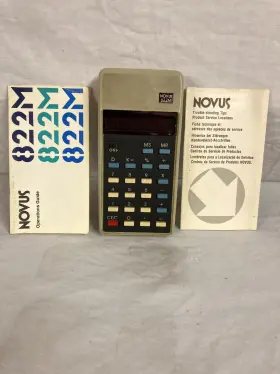 822M NATIONAL SEMICONDUCTOR Novus Calculator