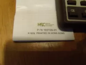 835A NATIONAL SEMICONDUCTOR Calculator Led #3