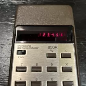 850A NATIONAL SEMICONDUCTOR Calculator #2