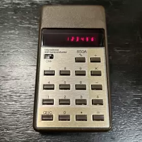 850A NATIONAL SEMICONDUCTOR Calculator