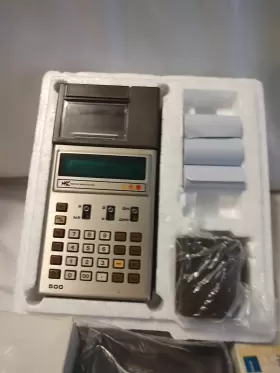 NS500 NATIONAL SEMICONDUCTOR Nsc Printer Calculator Rig Box #3