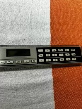 E644 NELSONIC Ruler Calculator Solar Light Power #2