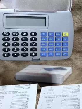 846-481 OFFICE DEPOT Currency Converter Pocket Travel #3