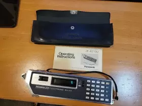 8210 PANASONIC Ruler Calculator Instrux