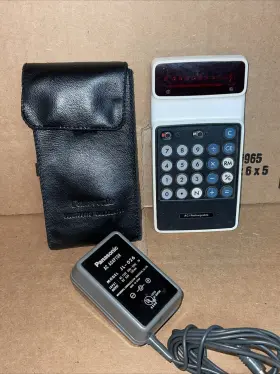 JE-2001U PANASONIC Electric Calculator Power Adap