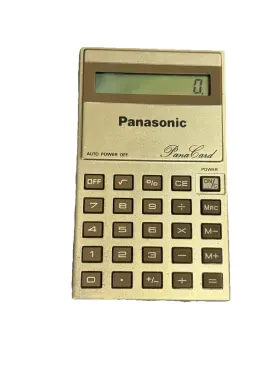 JE-331U PANASONIC Pana Card Calculator Wallet