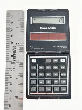 JE-362NU PANASONIC Pocket Solar Calculator