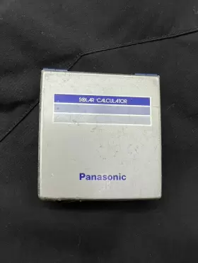 JE-362U PANASONIC Solar Folding Pocket Calculator