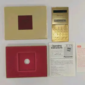 JE-371U PANASONIC Solar Folding Calculator