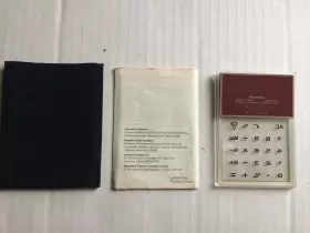 JE-38OU PANASONIC Solar Calculator Manual #2 JE-38OU PANASONIC Solar Calculator Manual #2