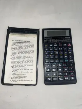 JE-554U PANASONIC Advanced Scientific Calculator Cover