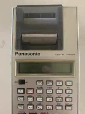 JE-6119 PANASONIC Scientific Printer Calculator #2