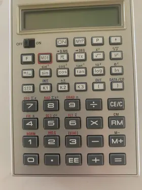 JE-6119 PANASONIC Scientific Printer Calculator #3